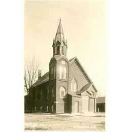 Norwich Baptist Church exterior circa 1904