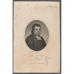 Portrait of Rev John Sibree – Minister of the Church June 1791 to Feb 1820