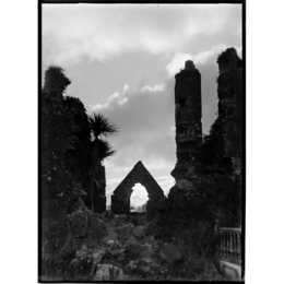 Ruins of St Thomas' Church, Kohimarama, 1919