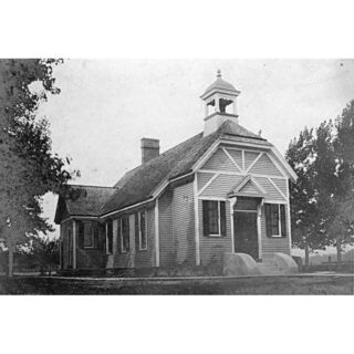 SECOND SCHOOLHOUSE, CIRCA 1910