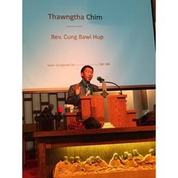 Pastor Rev.Cung Bawi Hup