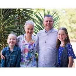 Senior Pastors Alastair and Marlene Paterson and daughters, Evana and Hannah