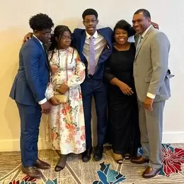 Pastor Oneil Drysdale and family