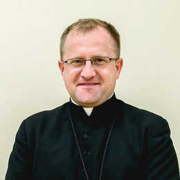 Pastor / Proboszcz o. Wojciech Kurzydło, OMI