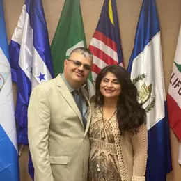 Pastor Tim Pena and his wife Norma