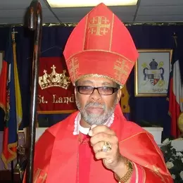 First African American Indian Archbishop registered in the State of Texas Most Reverend, Fr. Bobby Land Jr., Ph.D., J.D., Metropolitan See