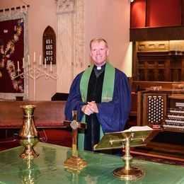 Rev Christopher Ryan at Trinity United Church Smiths Falls